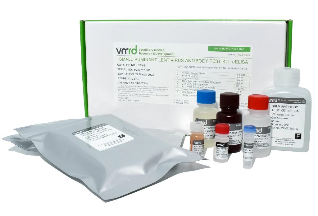 Small Ruminant Lentivirus Antibody, cELISA Kit