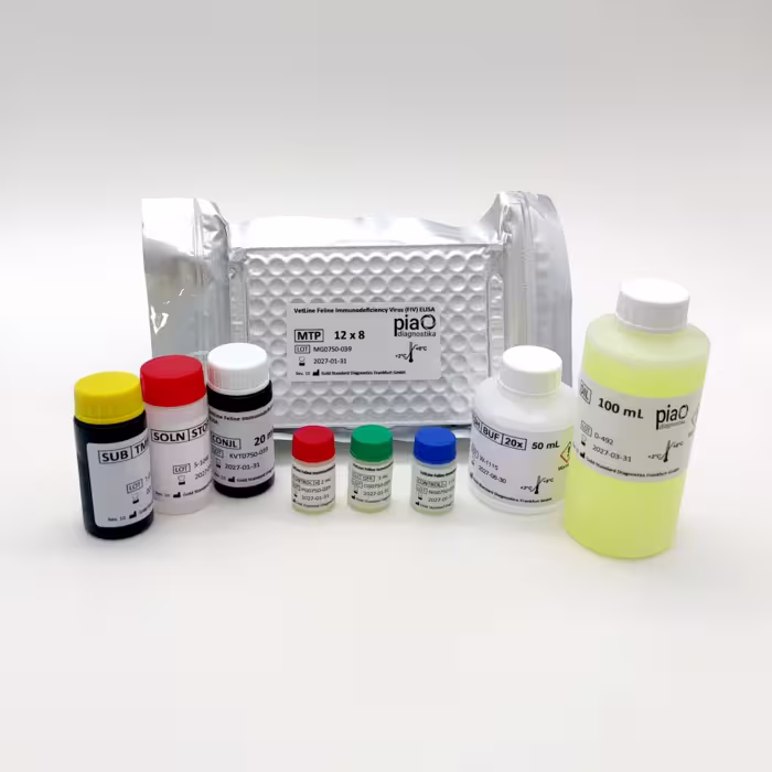 [FIVVT0750] VetLine Feline Immunod. Virus (FIV), Elisa kit