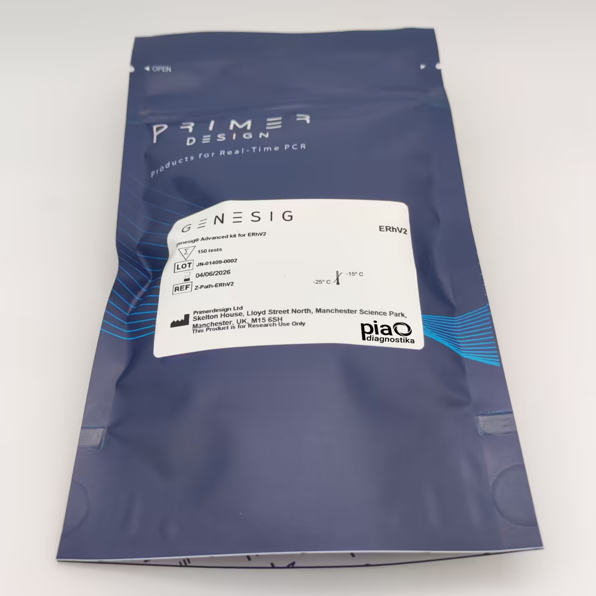 Z-Path-ERhV2 genesig Equine Rhinovirus 2 (ERhV2) Advanced, RT-PCR kit