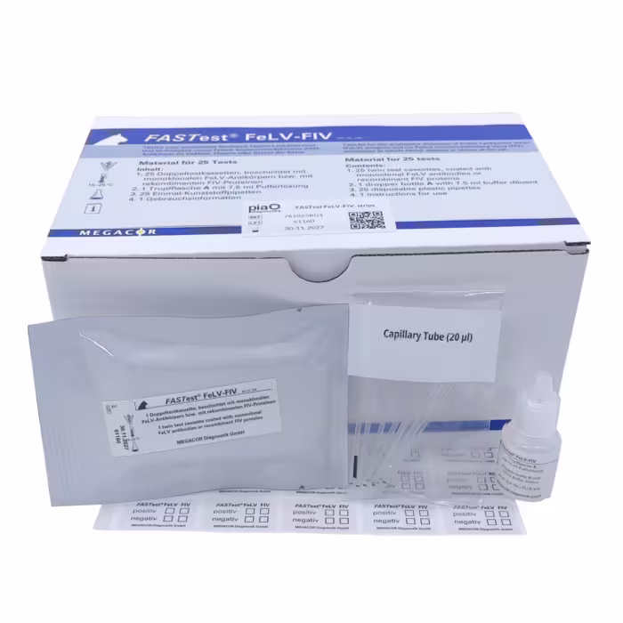 [761025RG1] FASTest FeLV-FIV, strips