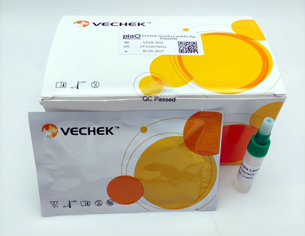 VeChek Giardia Lamblia Ag, casete